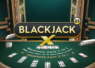 BlackjackX 23 - Emerald - PORTBET88
